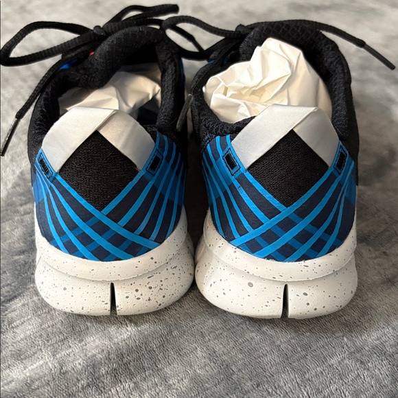 2012 Nike Free Powerlines + NRG Olympic Size W8 Multicolor Stripes, Very Nice! - Picture 4 of 6